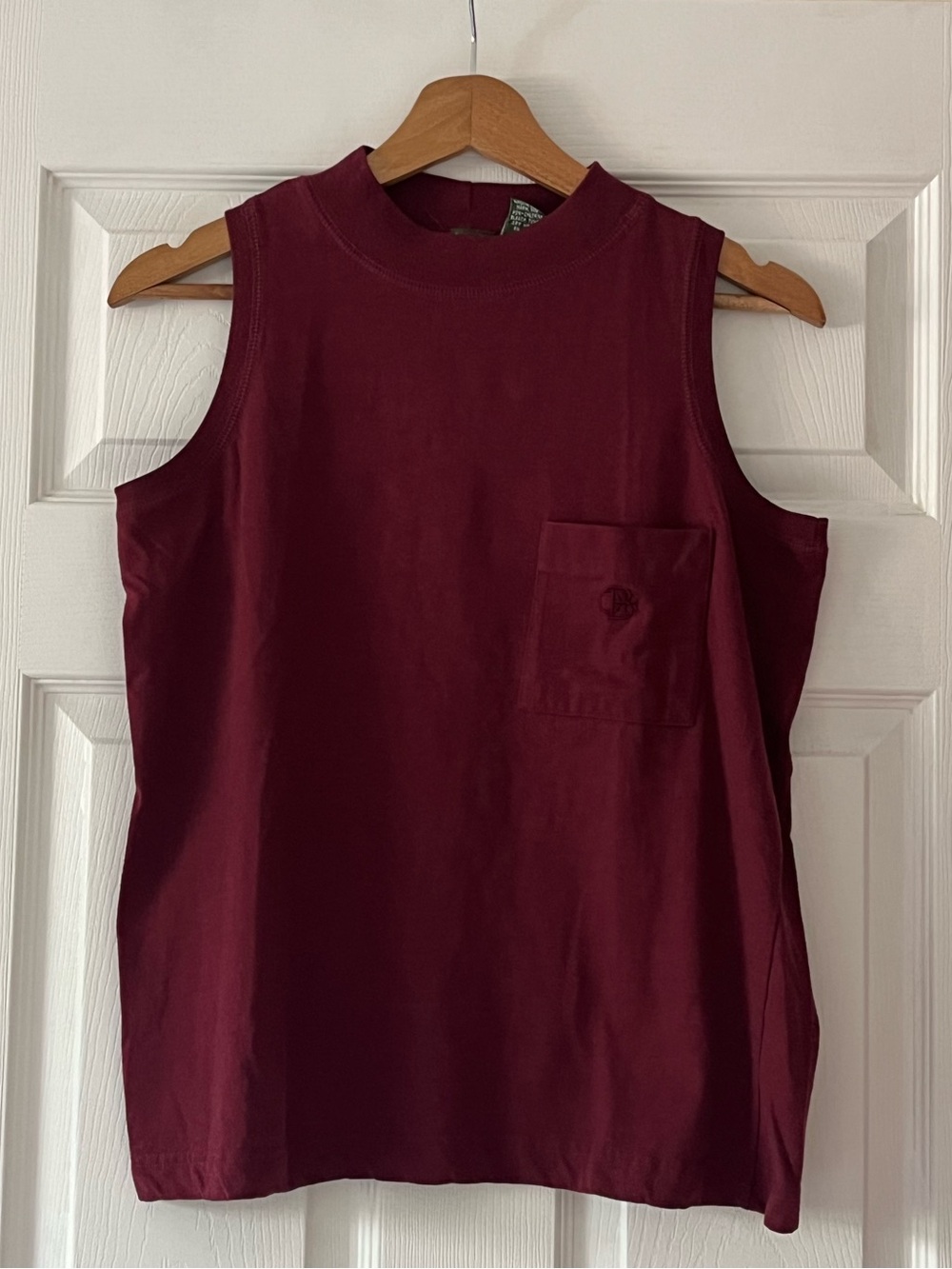 Vintage 90s Burgundy Tank
